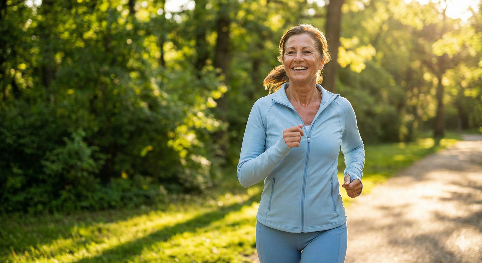 Szczęśliwa osoba pełna energii